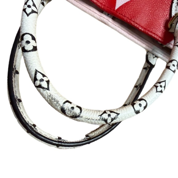 Louis Vuitton On The Go Limited Edition Rouge Rose Authentic - Picture 10 of 15